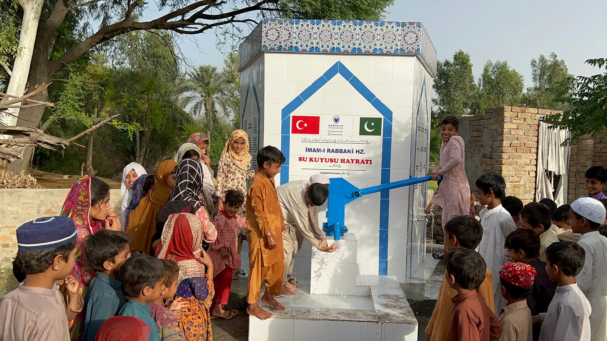WATER WELL OPENED IN THE NAME OF IMAM RABBANI (RA)